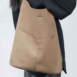 OAK+FORT vegan leather tote bag